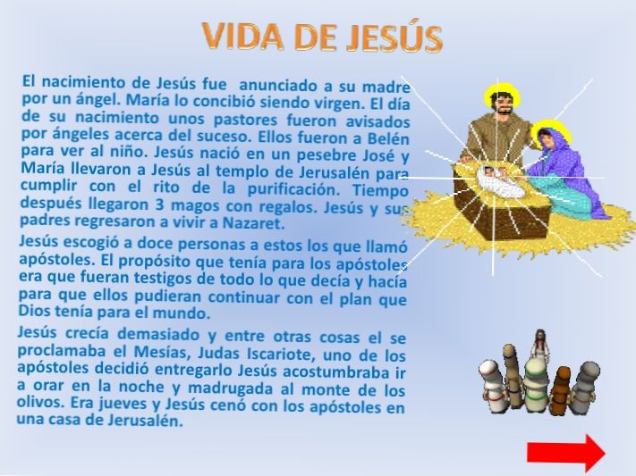 NACIMIENTO DE JESÚS (RESUMEN)