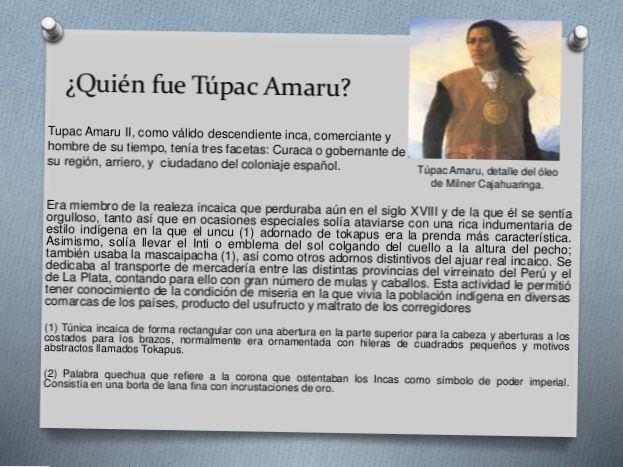 ¿QUIÉN FUE TÚPAC AMARU II?