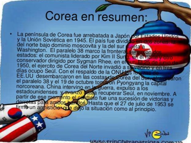 LA GUERRA DE COREA (RESUMEN)