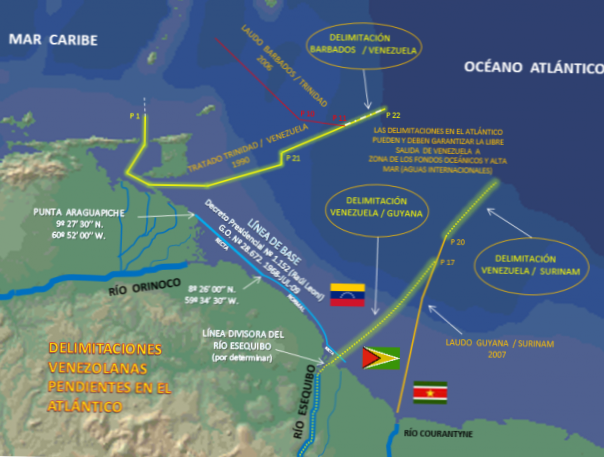 ¿CUÁL ES ES PROBLEMA LIMÍTROFE ENTRE VENEZUELA Y GUYANA?