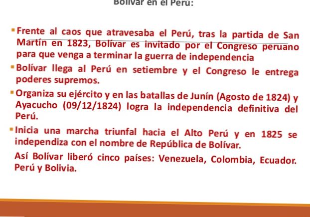 ¿QUÉ SE MANTUVO AL TERMINAR LA GUERRA DE INDEPENDENCIA DEL PERÚ?