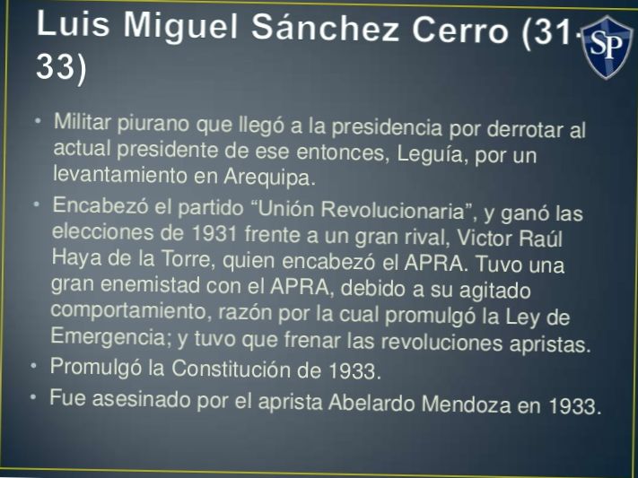 ¿QUIÉN GANÓ LAS ELECCIONES DE 1931 EN PERÚ?