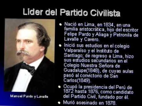 BIOGRAFÍA DE MANUEL PARDO Y LAVALLE (RESUMEN)