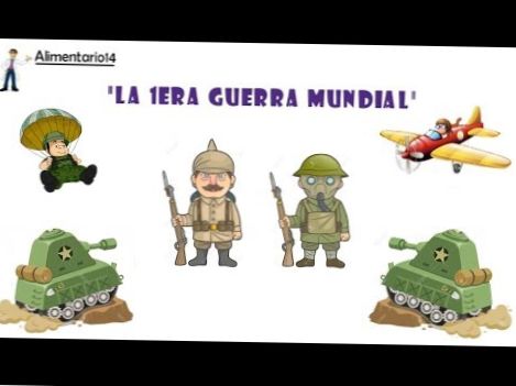 PAÍSES DE LA PRIMERA GUERRA MUNDIAL (RESUMEN)