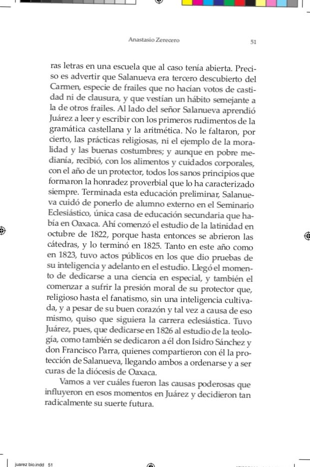 ¿CÓMO APRENDIÓ A LEER Y ESCRIBIR BENITO JUÁREZ?